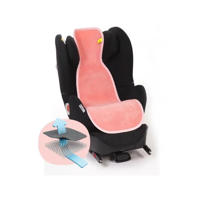 Sitteunderlag, Bilstol gr. 2/3, AeroMoov, Flamingo