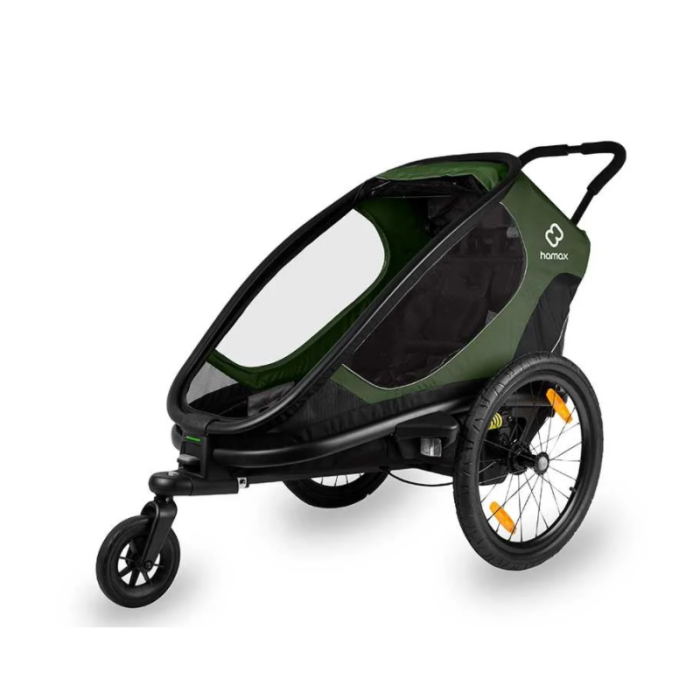 Sykkelvogn, Hamax Outback ONE, Green/Black