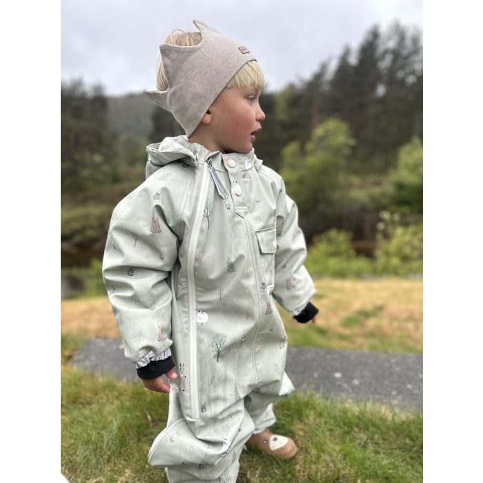Vinterregndress, Milla&Max, Mosegrønn