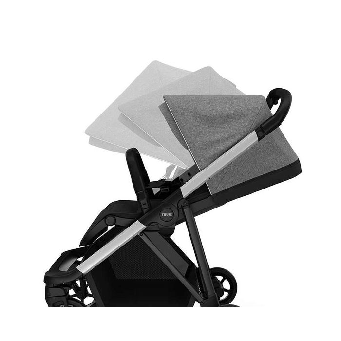 Vogn, Thule, Shine, Aluminium, Grey Melange