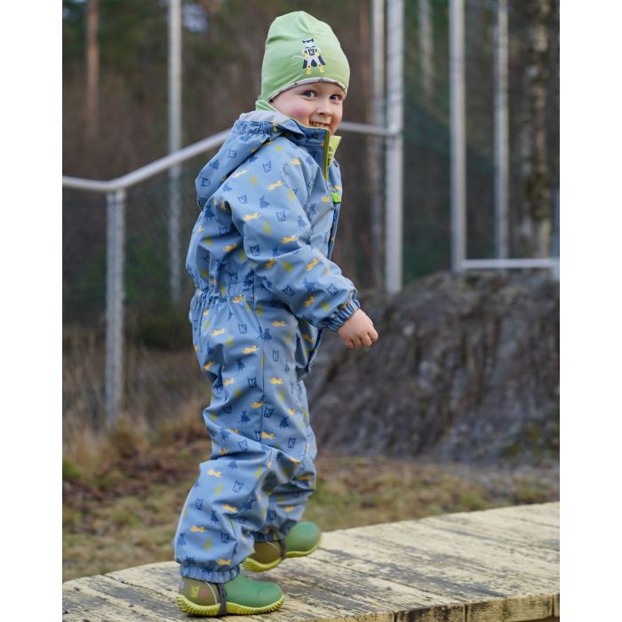Kattnakken Helårsregndress Hagl, Myk Blå