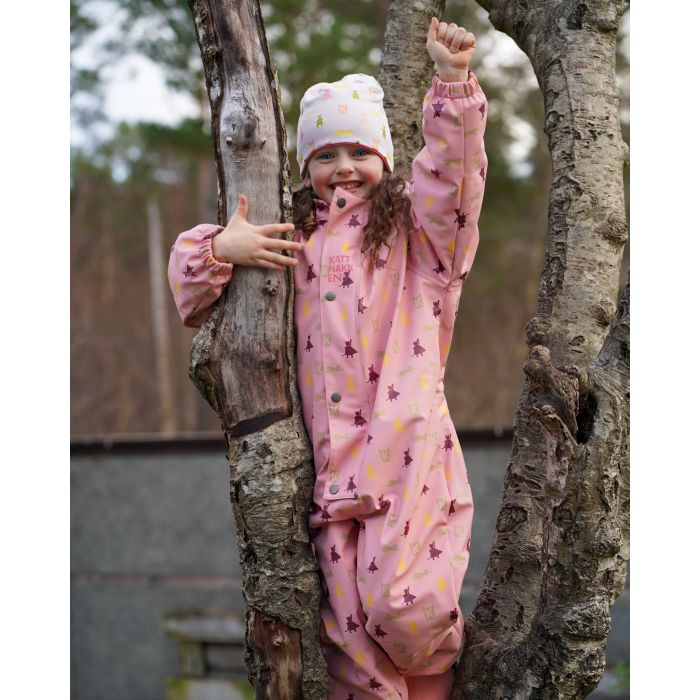 Kattnakken Helårsregndress Hagl, Rosa Krystall