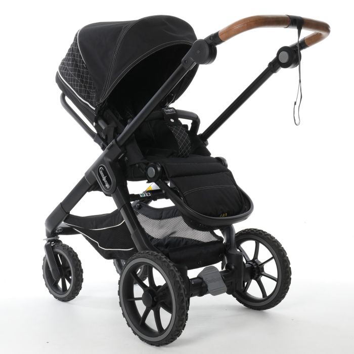 Sittedel, Emmaljunga, NXT90 De Luxe - Crystal Black 3.0 
