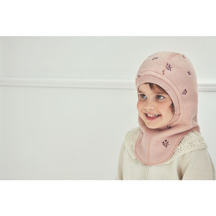 Balaclava Fleece, Huttelihut, Mahogany Rose