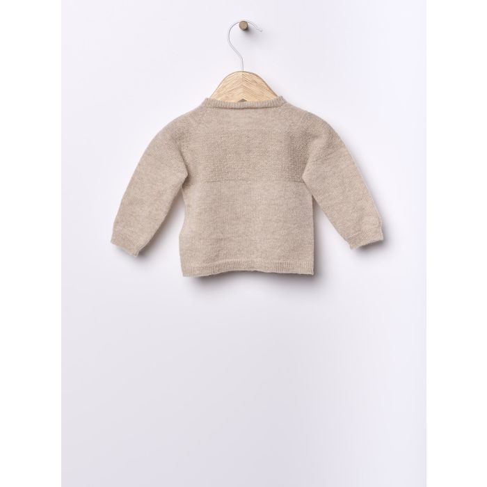 Wedoble Cardigan, Merinoull/Kasjmir, Beige