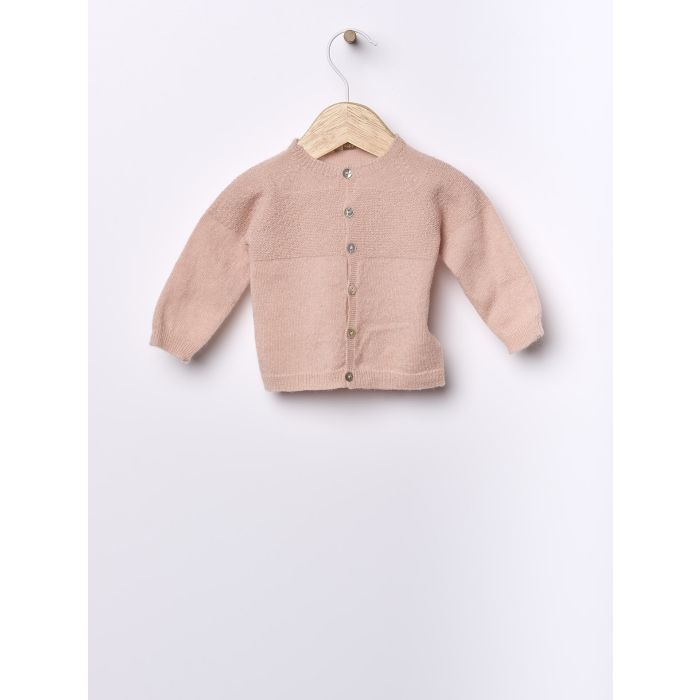 Wedoble Cardigan, Merinoull/Kasjmir, Rosa