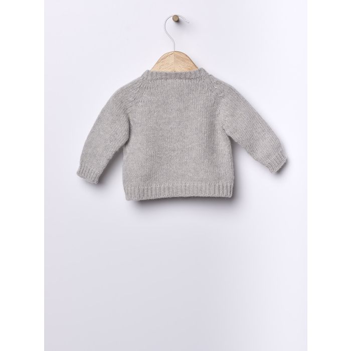 Wedoble Cardigan, Merinoull, Grå