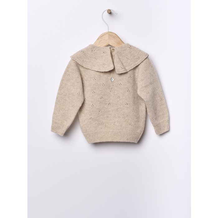Wedoble Genser, Merinoull, Beige