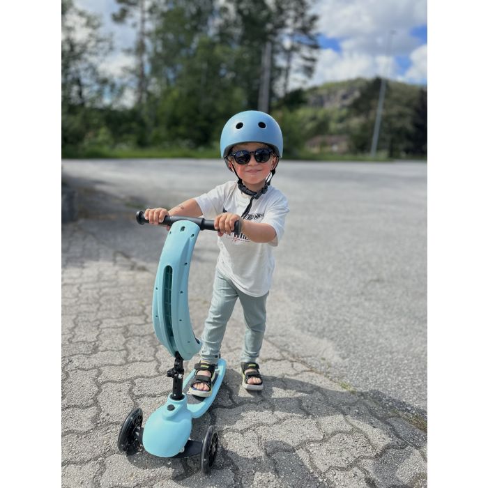4-i-1 Sparkesykkel, Roller Scoot, Blue