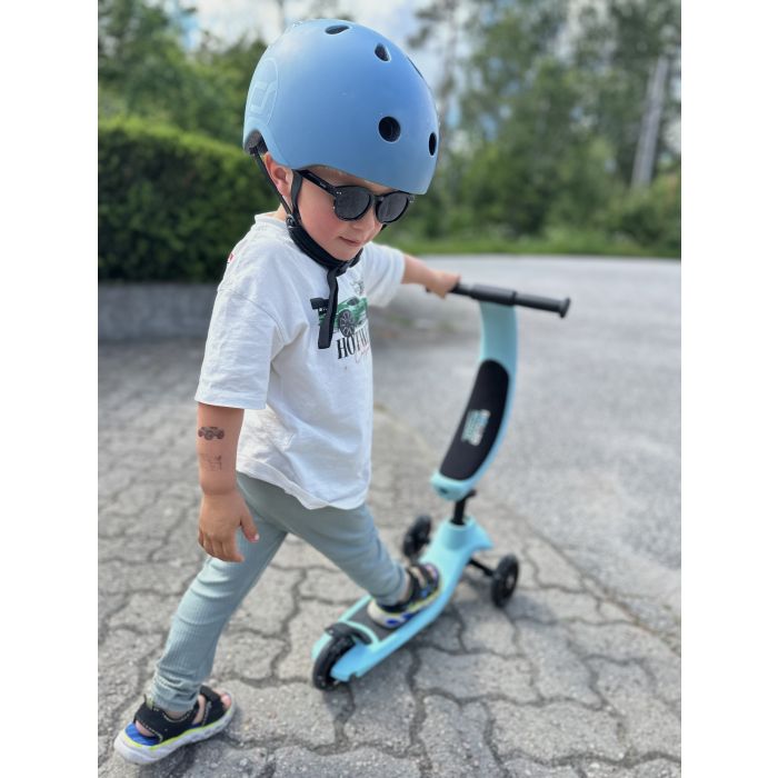 4-i-1 Sparkesykkel, Roller Scoot, Blue