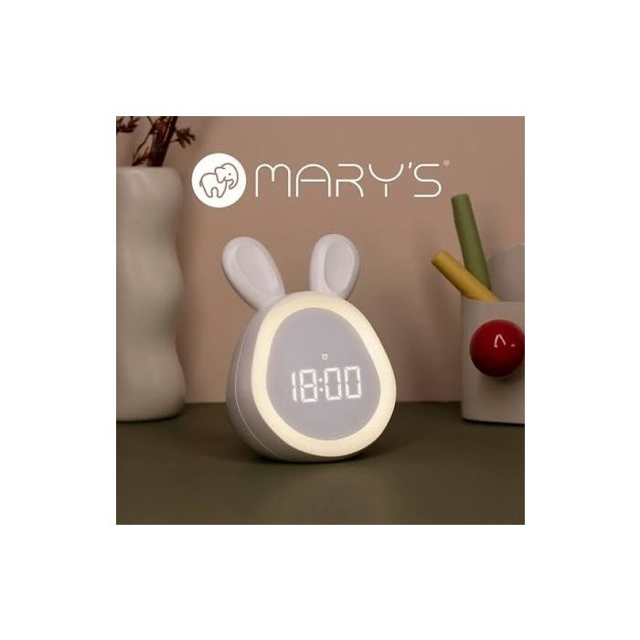 Vekkerklokke, Marys, Bunny, White
