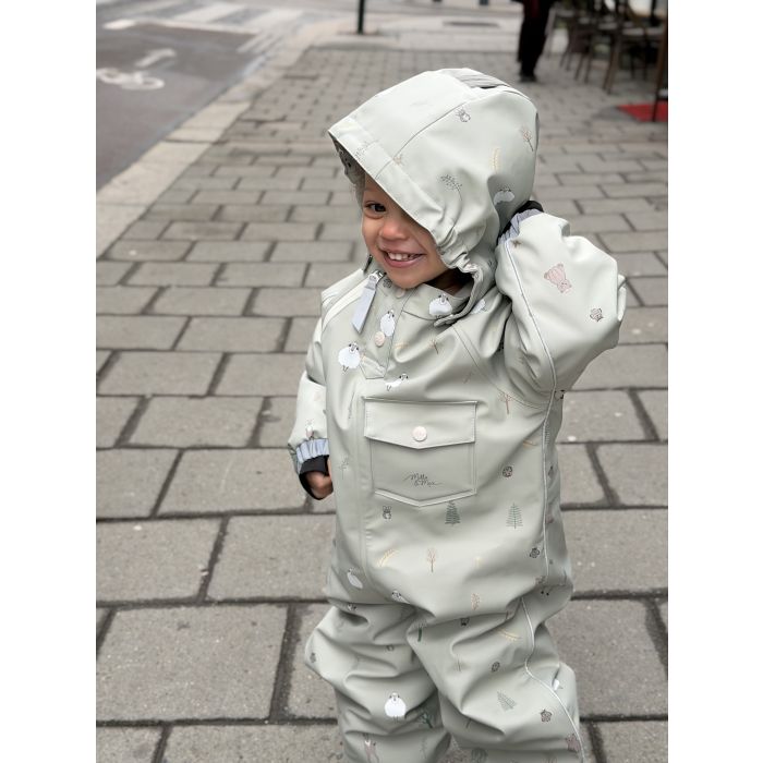 Vinterregndress, Milla&Max, Mosegrønn