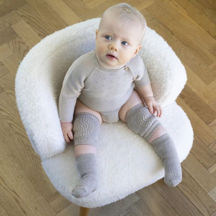 Kneepads, GoBabyGo, Grey Melange, One Size