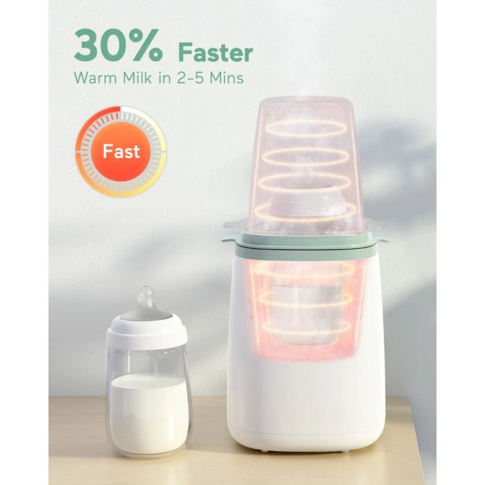 Momcozy 6-in-1, Hurtig Flaskevarmer
