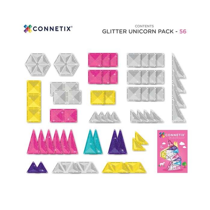 Magnetiske Leker, Connetix, Unicorn