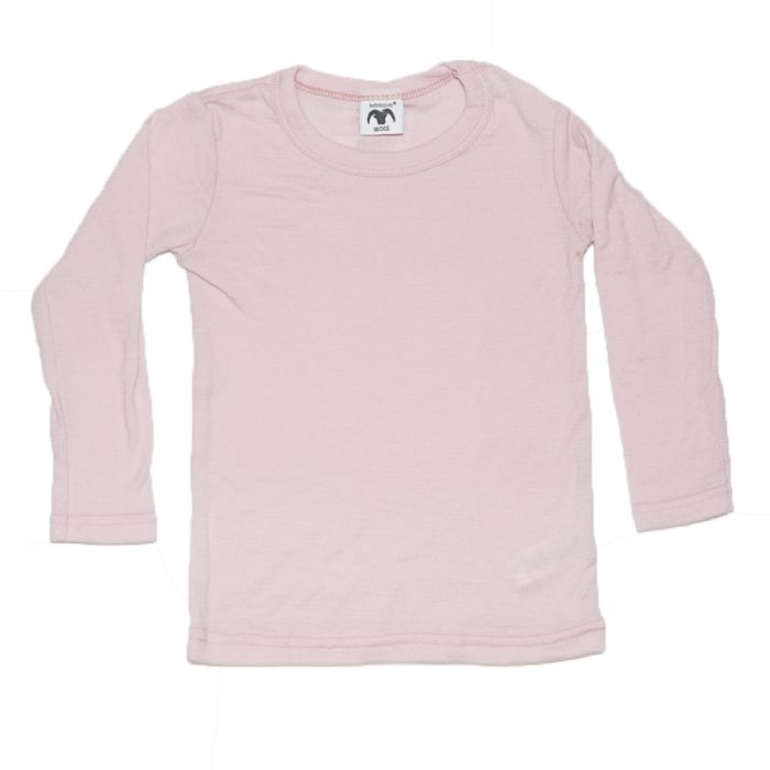 Helledussen, langermet ulltrøye, pale mauve