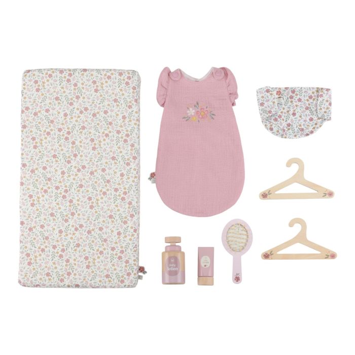 Dukke Stellebord, Little Dutch, Pink