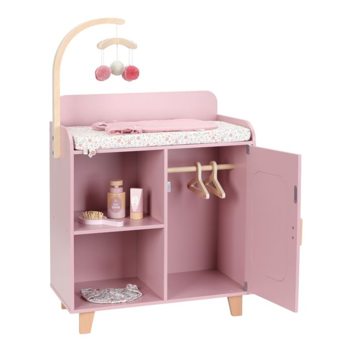Dukke Stellebord, Little Dutch, Pink