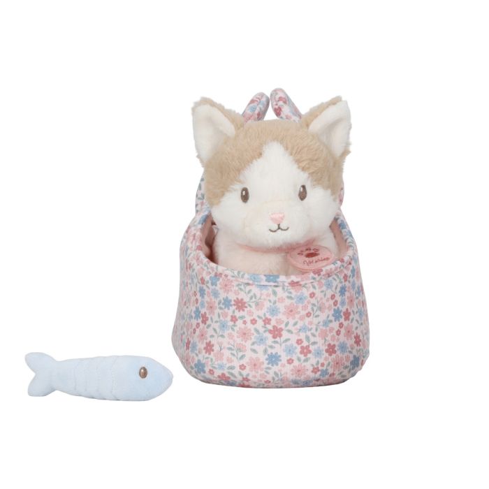Marley Plysj, Katt I pose Multi, Little Dutch