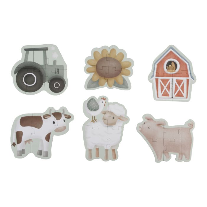 Little Dutch 6i1 Puslespill, Little Farm