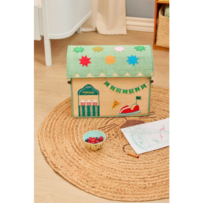 Oppbevaringshus, Karnevalmotiv (sett med 3), Rice