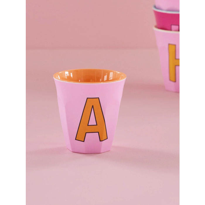 Bokstavkopp, Rosa, Rice, Bokstav A