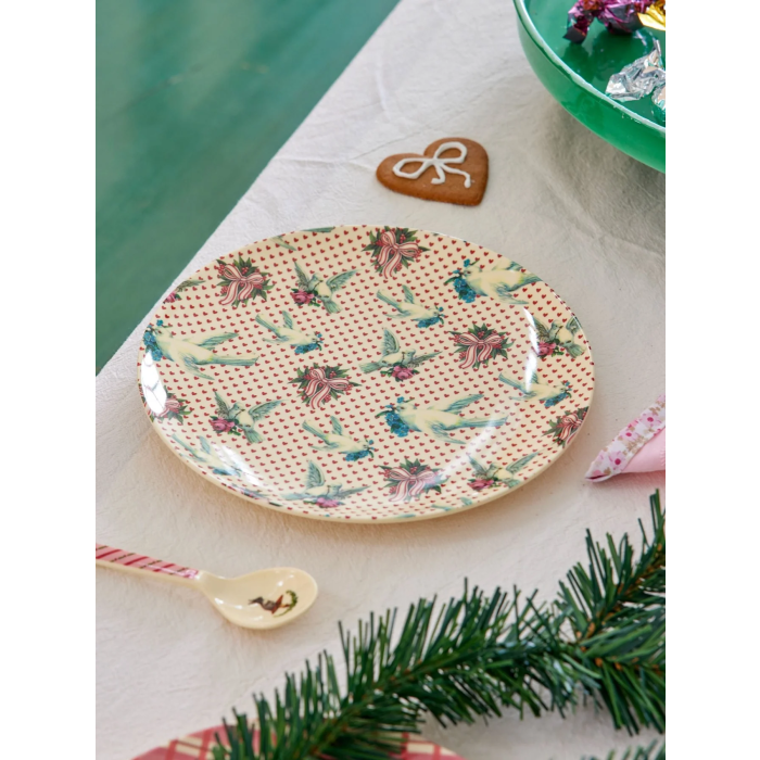 Barnetallerken, Juletema, Rice