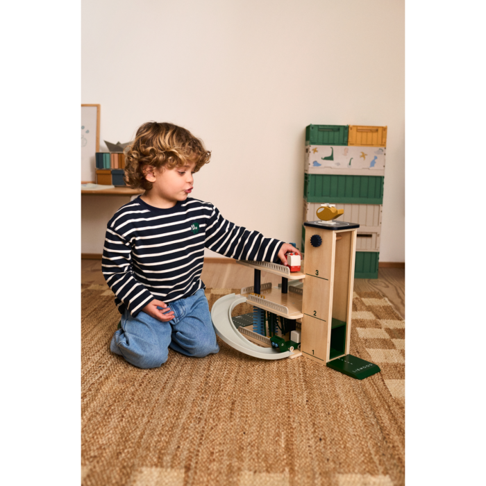 Liewood Oppbevaringsboks Weston M 2pk, Garden Green