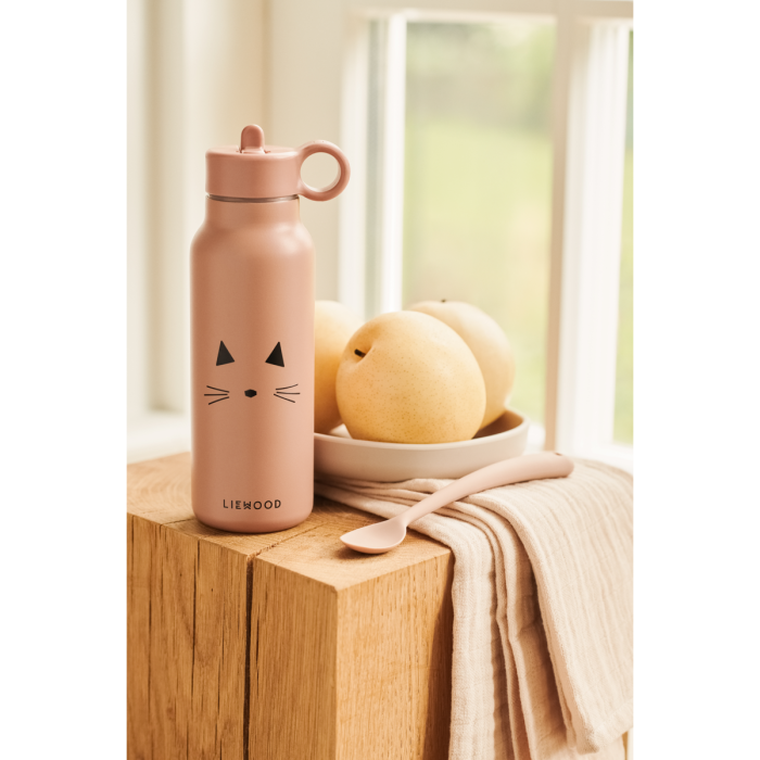 Liewood Flaske Falk 350ml, Cat Dark Rose