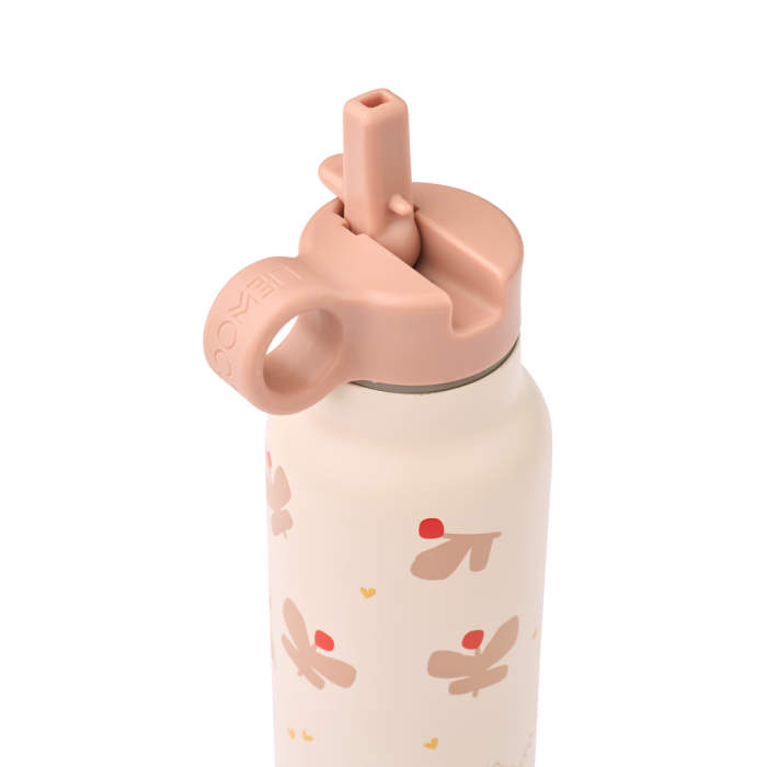 Liewood Flaske Falk 350ml, Butterfly / Apple Blossom