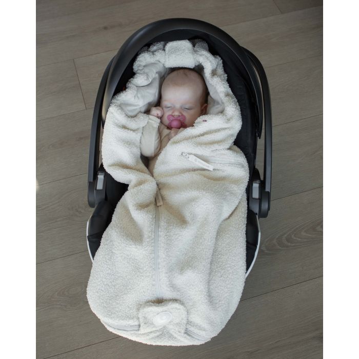 Easygrow Lyng Mini, Bilstolpose, Teddy Ivory