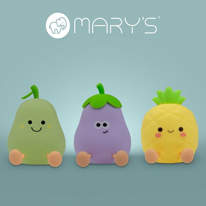 Nattlampe, Marys, Fruit Team, 3stk