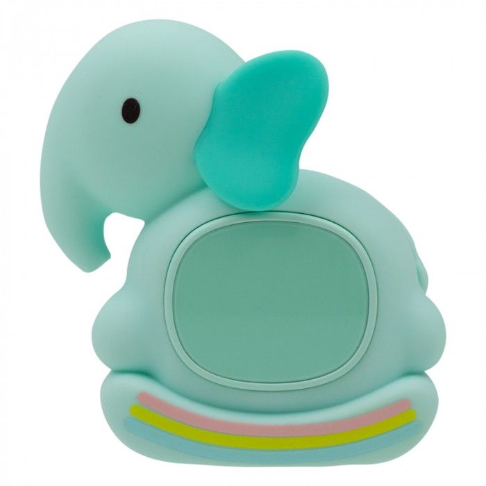 Nattlampe, Marys, Elefant m/ alarm, Turkis