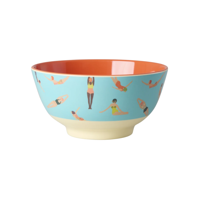 Bolle, Retro svømmer print, Medium, Rice