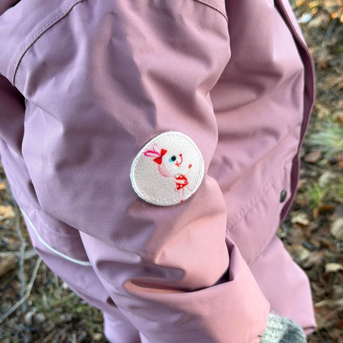 Bukkene Vinterdress, Gullkorn Design, Tåkerosa