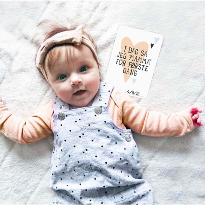 Babykort, Milestone™, Over the moon (limited edition)
