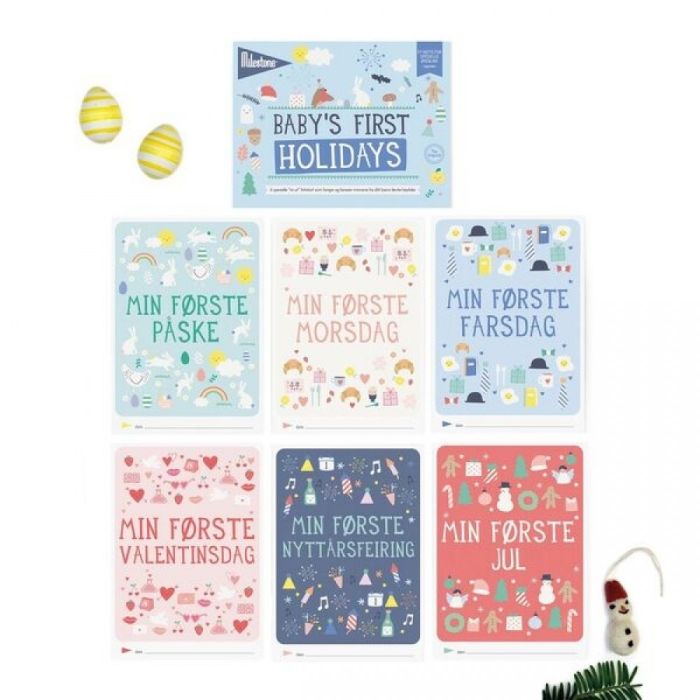 Milestone special moments booklet, høytider