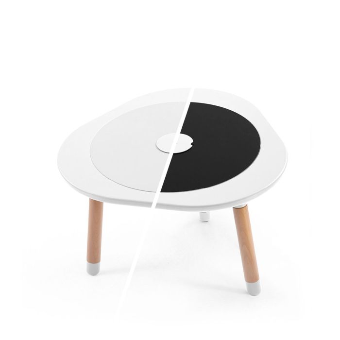 Lekebord, Stokke, Mutable, White