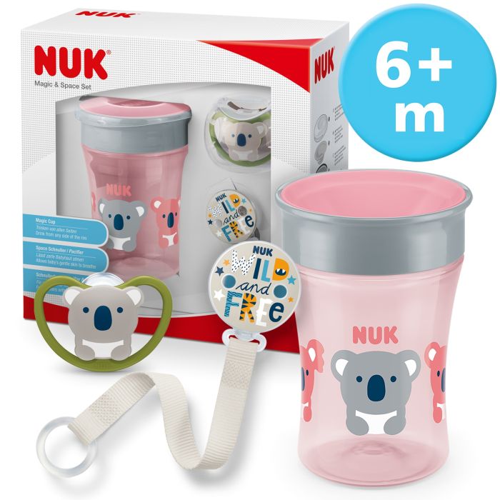NUK Magic & Space Set, Pink