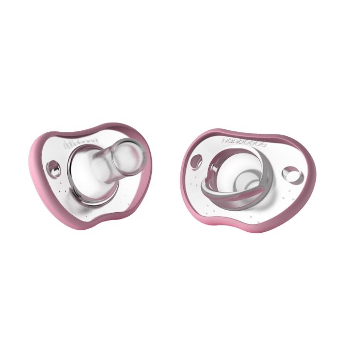 Narresmokk, Nanobébé, Flexy, Rosa (0-3mnd) 2pk
