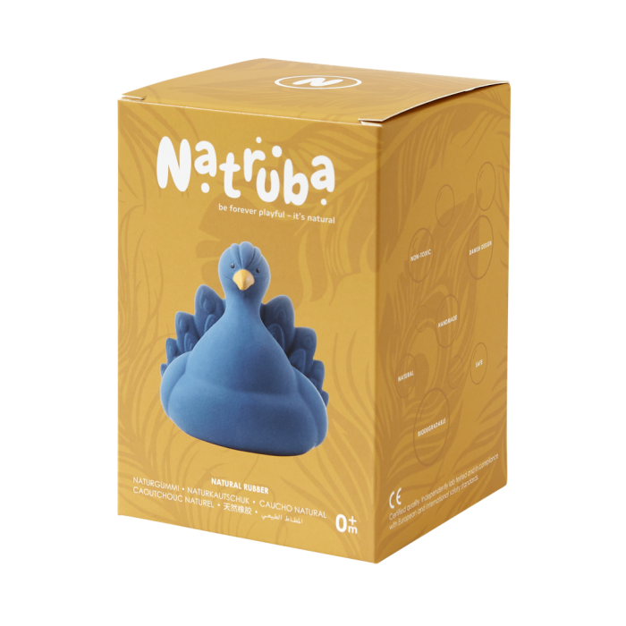 Badeleke, Natruba, Påfugl, Blå