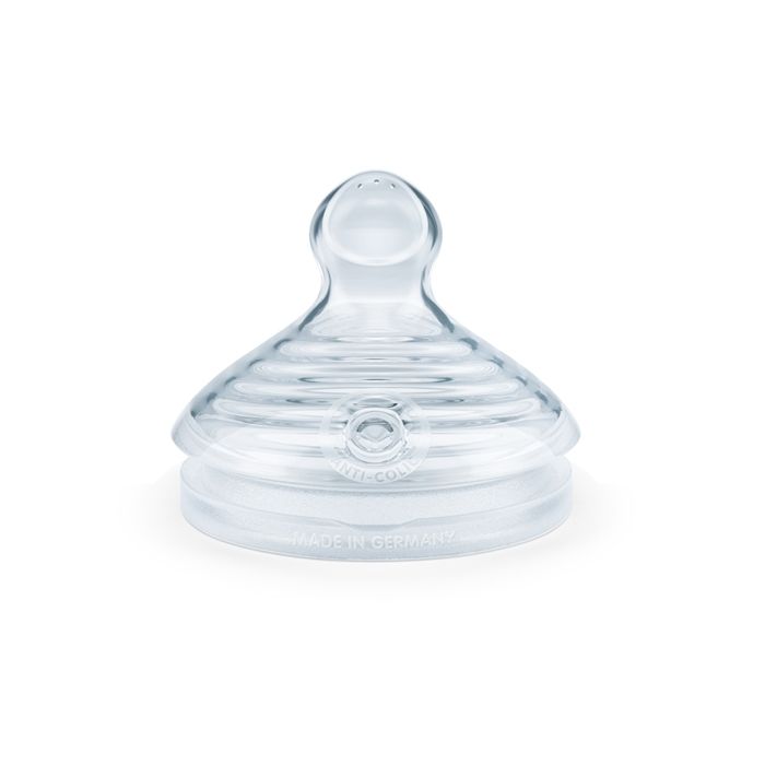 NUK Flaskesmokk,Nature Sense Teat Silicone M 6-18 mnd -2pk