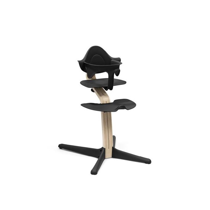 Stol, Stokke® Nomi®, Natural Black + Baby Set Black
