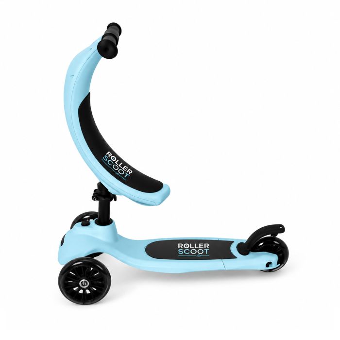 4-i-1 Sparkesykkel, Roller Scoot, Blue