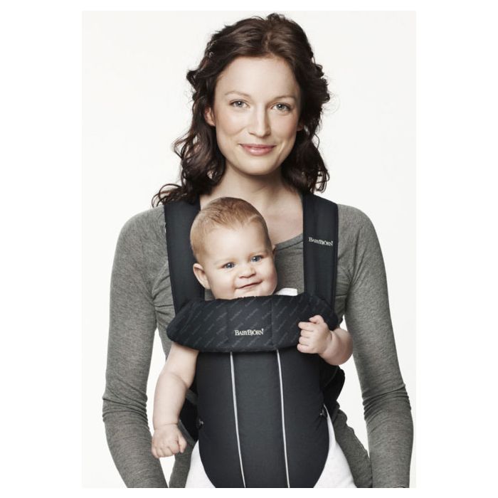 BabyBjørn Original bæresele cotton, Grå