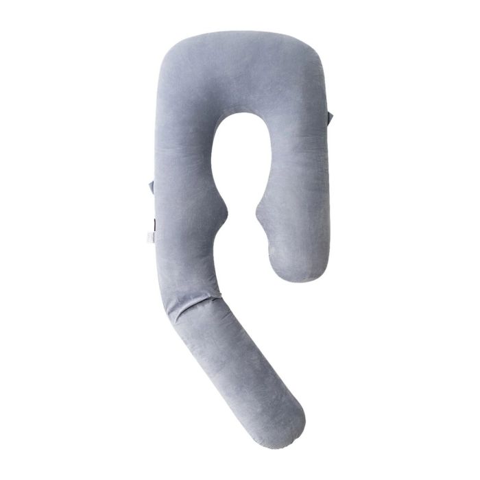 Momcozy, U-formet, Gravidpute, Grå