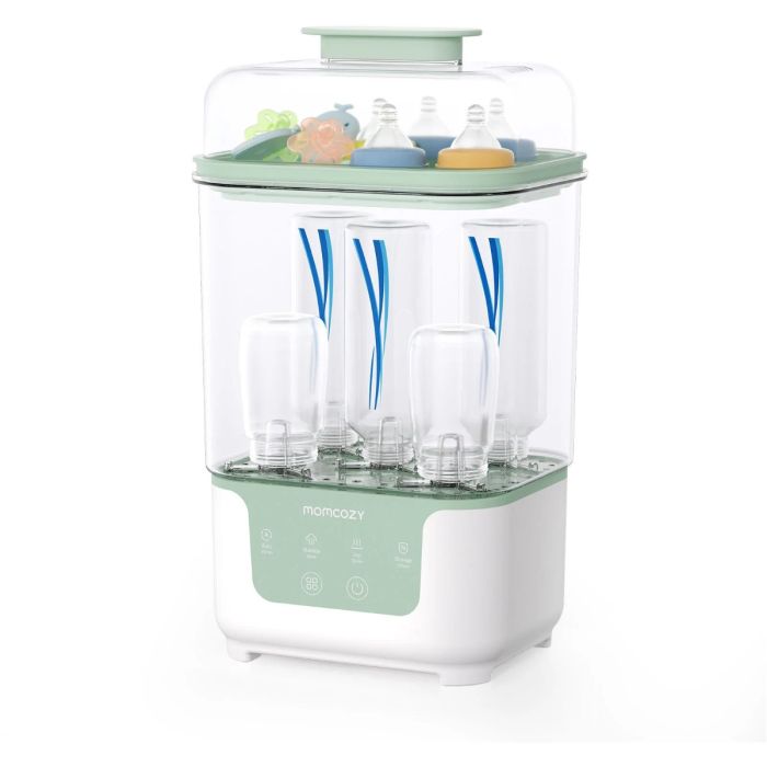 Momcozy, BS04, 4-in-1, Flasketørker, Flaskevasker