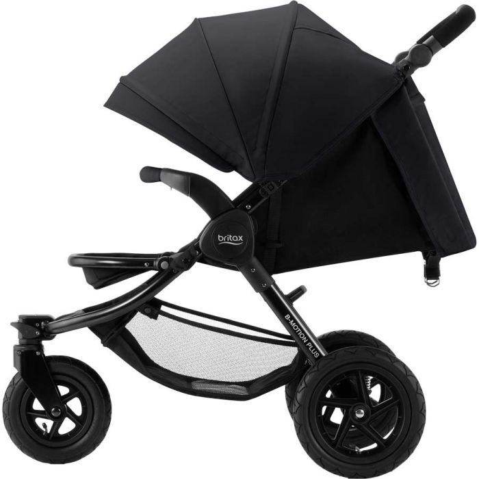 Britax B-Motion 3 Plus - Komplett m/ Kalesjepakke Cosmos Black og bagdel