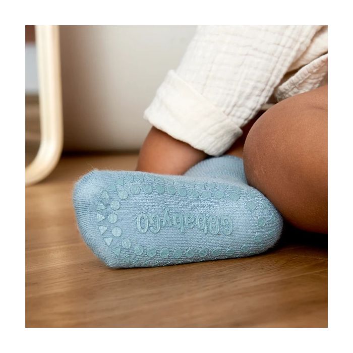 Sokker, GoBabyGo, Bomull, Dus Blå