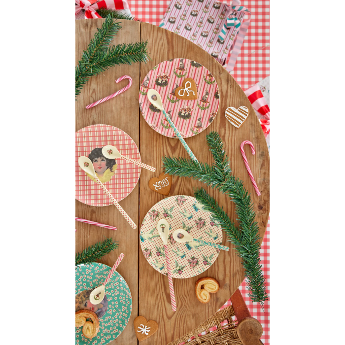 Barnetallerken, Juletema, Rice